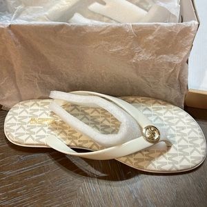 Michael Kors flip flops